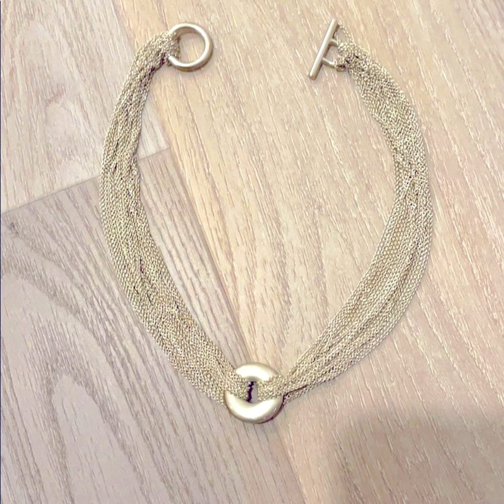 Tiffany multi chain necklace